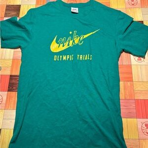 Vintage Nike Olympic Trials Green T-Shirt